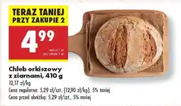 Biedronka Chleb orkiszowy z ziarnami, 410 g oferta