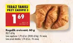 Biedronka Rogalik croissant 60 g oferta