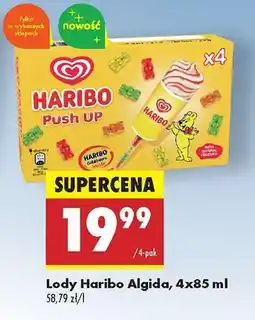 Biedronka Lody Haribo Algida, 4x85 ml oferta