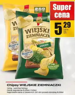 Supeco Chipsy Wiejskie Ziemniaczki oferta