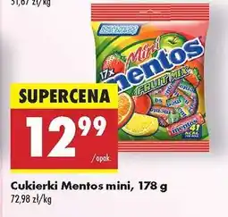Biedronka Cukierki Mentos mini, 178 g oferta