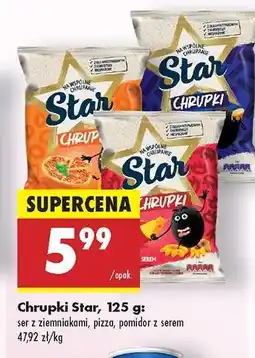 Biedronka Chrupki Star, 125 g oferta
