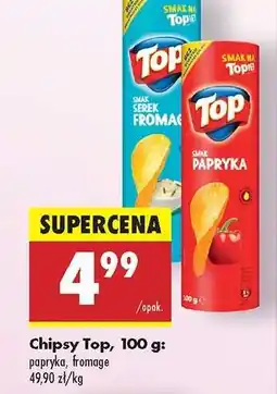 Biedronka Chipsy Top, 100 g oferta