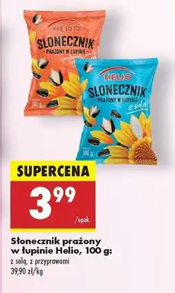 Biedronka Słonecznik prażony w łupinie Helio, 100 g oferta