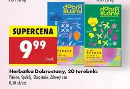 Biedronka Herbatka Dobrostany, 20 torebek oferta