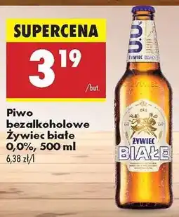 Biedronka Piwo bezalkoholowe Żywiec białe 0,0%, 500 ml oferta