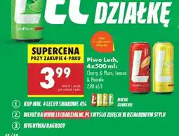 Biedronka Piwo Lech, 4x500 ml oferta