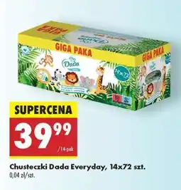 Biedronka Chusteczki Dada Everyday, 14x72 szt oferta