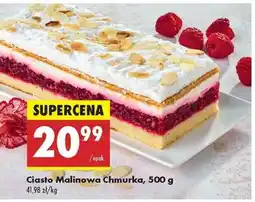 Biedronka Ciasto Malinowa Chmurka, 500 g oferta