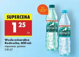 Biedronka Woda mineralna Rodowita, 600 ml oferta