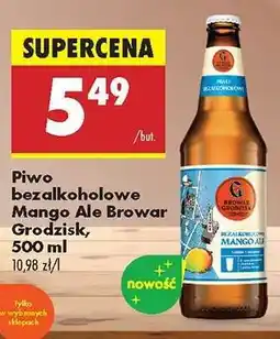 Biedronka Piwo bezalkoholowe Mango Ale Browar Grodzisk, 500 ml oferta