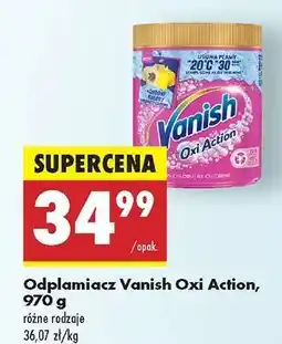 Biedronka Odplamiacz Vanish Oxi Action, 970 g oferta