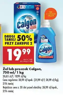 Biedronka Żel lub proszek Calgon, 750 ml/1 kg oferta