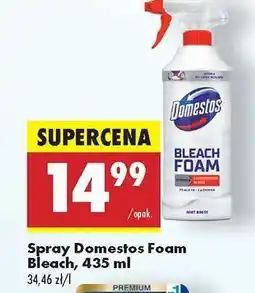Biedronka Spray Domestos Foam Bleach, 435 ml oferta