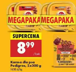 Biedronka Karma dla psa Pedigree, 2x300 g oferta