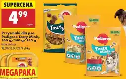 Biedronka Przysmaki dla psa Pedigree Tasty Minis, 130 g/140 g/155 g oferta