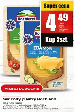 Supeco Ser żółty plastry Hochland oferta