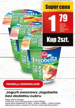 Supeco Jogurt owocowy Jogobella bez dodatku cukru oferta