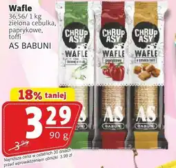 Prim Market Wafle zielona cebulka/paprykowe/toffi AS BABUNI oferta