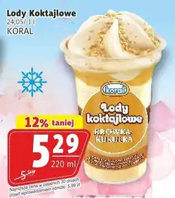 Prim Market Lody koktajlowe Koral oferta