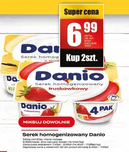 Supeco Serek homogenizowany Danio oferta