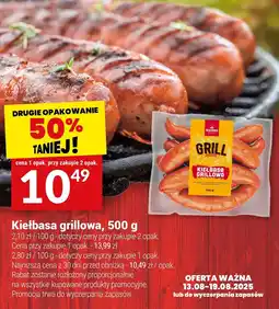Twój Market Kiełbasa grillowa Twój Market oferta