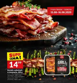 Twój Market Boczek w plastrach w marynacie Grill Wieprzana oferta