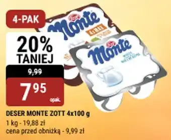 bi1 DESER MONTE ZOTT oferta