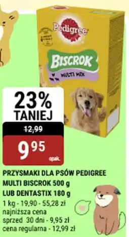 bi1 PRZYSMAKI DLA PSÓW PEDIGREE MULTI BISCROK LUB DENTASTIX oferta