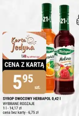 bi1 SYROP OWOCOWY HERBAPOL oferta