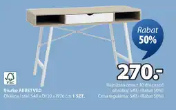 JYSK Biurko ABBETVED oferta