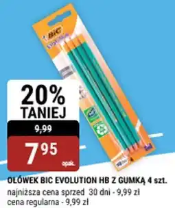 bi1 OŁÓWEK BIC EVOLUTION HB Z GUMKĄ oferta
