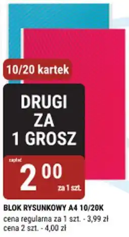 bi1 BLOK RYSUNKOWY A4 10/20K oferta