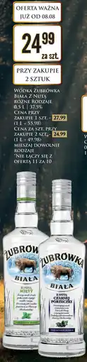 Dino Wódka żubrówka biała z nutą oferta