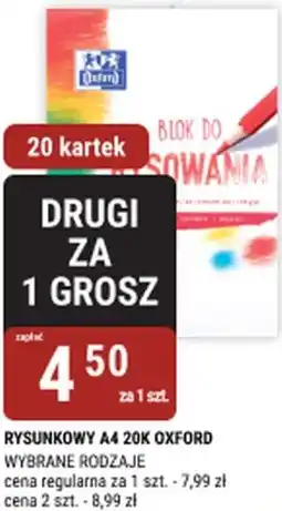 bi1 RYSUNKOWY A4 20K OXFORD oferta