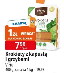 E.Leclerc Krokiety z kapustą i grzybami Virtu oferta