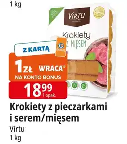 E.Leclerc Krokiety z pieczarkami i serem/mięsem Virtu oferta