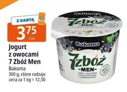 E.Leclerc Jogurt z owocami 7 Zbóż Men Bakoma oferta