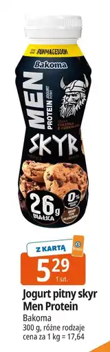 E.Leclerc Jogurt pitny skyr Men Protein Bakoma oferta