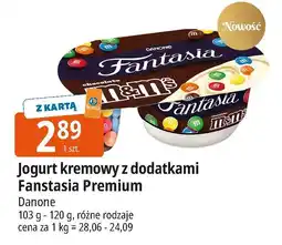 E.Leclerc Jogurt kremowy z dodatkami Fanstasia Premium M&M's Danone oferta