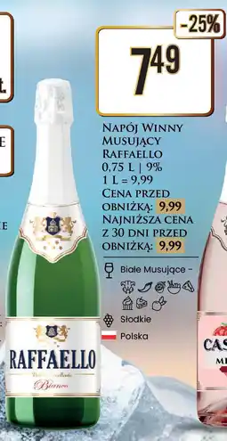 Dino Napój winny musujący raffaello oferta