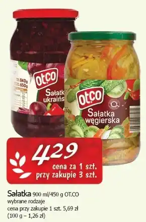 Cezar Delikatesy Sałatka OT.CO oferta