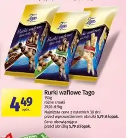 Społem Rurki waflowe Tago oferta