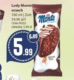 Społem Lody Monte oferta