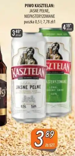 Społem Szczecin Piwo Kasztelan oferta