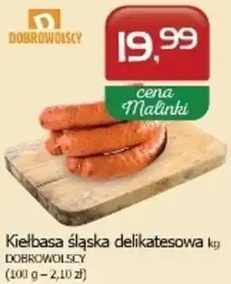 Malinka Market Kiełbasa delikatesowa Dobrowolscy oferta