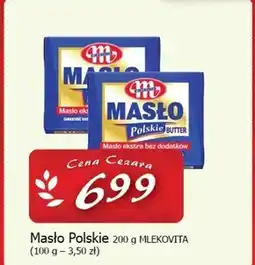 Cezar Delikatesy Masło Mlekovita oferta