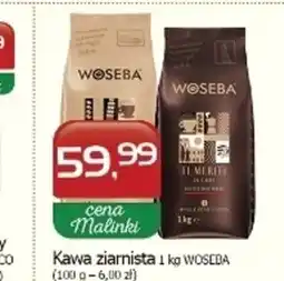 Malinka Market Kawa ziarnista Woseba oferta