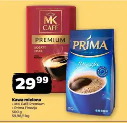 Netto Kawa mielona MK Cafe Premium + Prima Finezja oferta