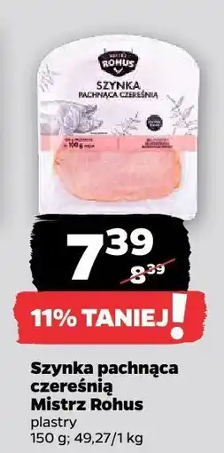 Netto Szynka pachnąca czereśnią Mistrz Bohus oferta